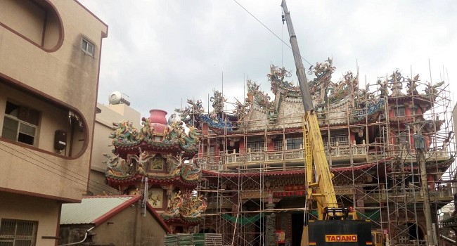 高雄施工架出租與搭設實景圖