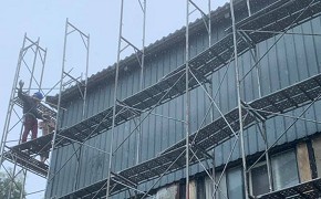 高雄施工架出租：系統鷹架應用實景