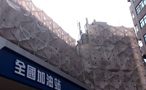 高雄施工架出租：鷹架搭設細節圖