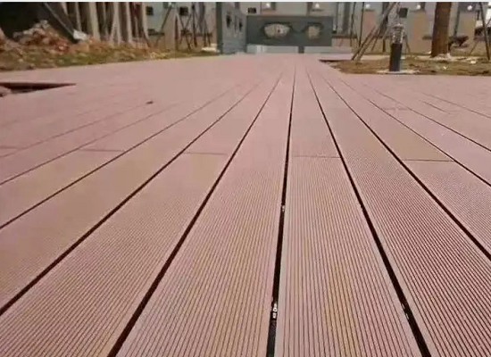 台南塑木地板實績