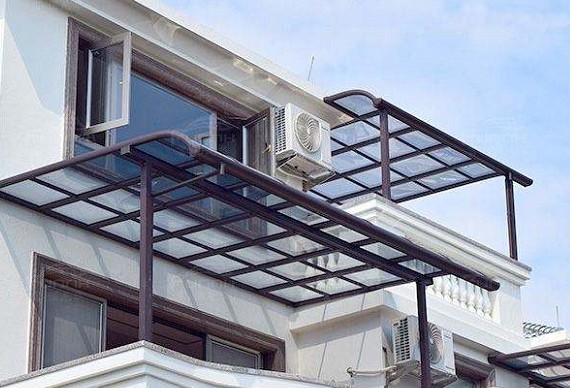 雲陽採光罩 彰化住家玻璃採光罩完工案例